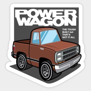 Ginger - Power Wagon (1980) Sticker